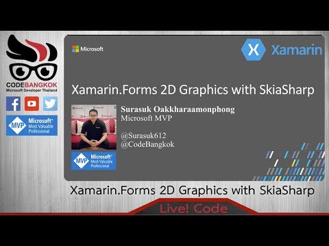 Live! Code 13: Xamarin Forms 2D Graphics with SkiaSharp