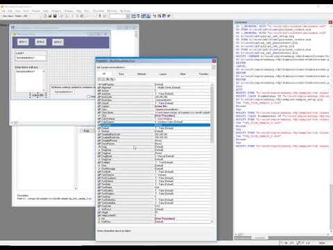 Visual Foxpo Form Designer and code explained