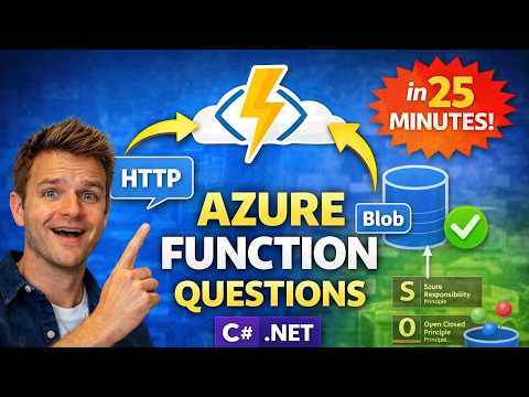 Azure Function App in 25 Minutes | HTTP Trigger & Blob Trigger Tutorial | Hindi | 2026 | Day 6