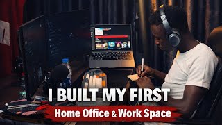 I Built My First Home Office & Workspace Setup | Full Build + Desk Tour 2026