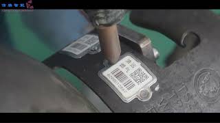 How to install permanent metal ceramic bar code tags onto gas cylinders?