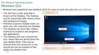 Cisco - CyberOps Associate - Module 03 - The Windows Operating System