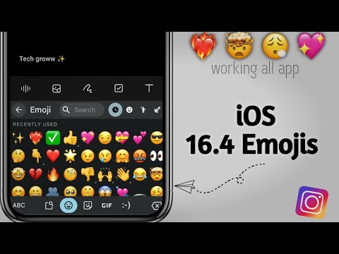 How to get iOS Emojis 16.4 emojis on Android ❤️‍🩹| iPhone  on Android Instagram | new trick