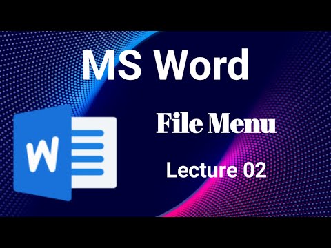Ms Word Tutorial For Beginners || Lecture 02 || Microsoft Office || Hafaria Tech