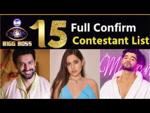Bigg Boss 15 contestants list | OTT | Bigg Boss 15| Salmaan Khan | Bigg Boss |Karan Johar | BiggBoss