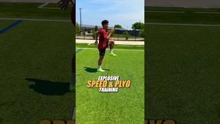 How I Train Athletes using Speed and Plyomtric Drills #speedtraining