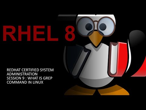 What is grep commmand in linux in hindi | Session 9 | RHCSA | REDHAT 8 |