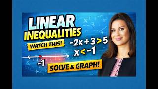 Linear Inequalities Tutorial @MathandStat