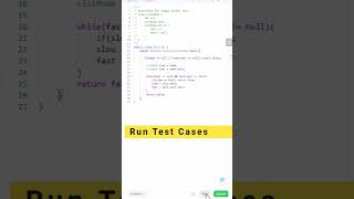 Do you know the tortoise-hare cycle detection algorithm ?? #leetcode #shorts #algomadeasy