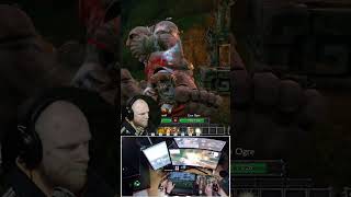 I Poked Him So Hard That He Fell #DungeonsOfSundaria #IndustryGames #Game #scandinavianwolf #shorts
