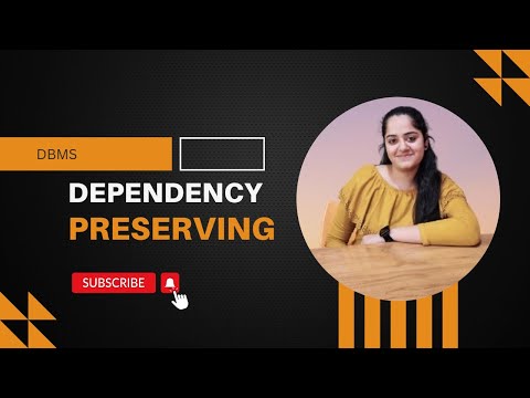 DEPENDENCY PRESERVING #dbms #dbmslectures #dbmstutorials #rupali