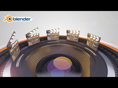 3D intro done in Blender and After effects | Blender motion graphics