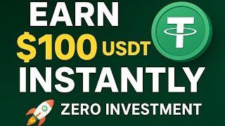 Earn FREE USDT Per Sec – No Investment Needed! Crypto Earning Website 2025