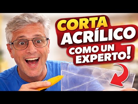 "Cortar acrílico sin errores: primer paso para fabricar tu cartel de neón LED desde cero"
