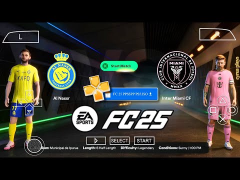 EA FC 25 PPSSPP For Android/iOS | Easy & Fast Setup (2025 Updated)