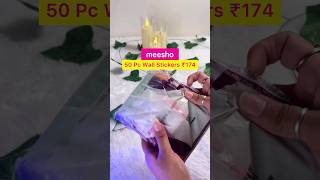 50 pc wall stickers ₹174 | Wall poster | Meesho | Combo | under 200 | Affordable#shorts #yt #sticker