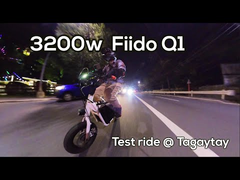 3200w Fiido Q1 Test Ride