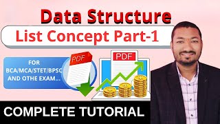 📚 Data Structure Using C – PART 7 | List & Stack Explained with C Programs & Real-Life Examples
