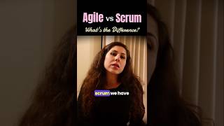 Agile vs Scrum: What's the Difference?