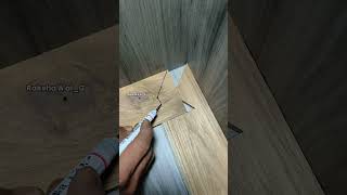 just use filing for precise results. #woodworking #carpentry #wood #diy #joinery #shorts