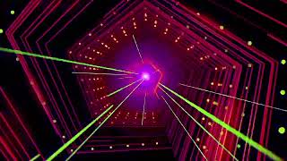 Neon Light Tunnel