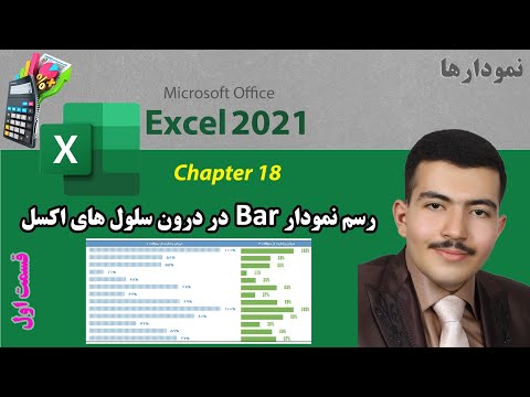 آموزش رسم نمودار Bar در درون سلول های اکسل به وسیله فرمول نویسی ( قسمت اول )