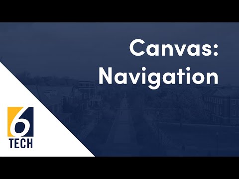 Canvas: Navigation