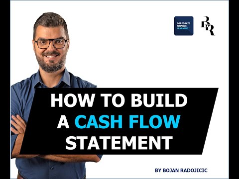 How To Build A Cash Flow Statement