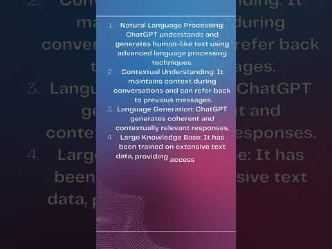#techinsights#chatgpt#featuresofchatgpt #firstvideo#tech#artificialintelegence#software