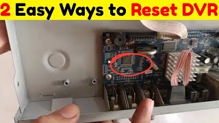 ⚡ 2 Easy Ways to Reset Any DVR — No Password Needed! 2025 Guide