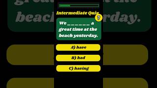 Intermediate English Grammar Test. English Vocabulary Quiz. #EnglishTest #englishproficiency #ielts