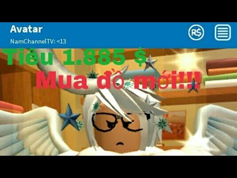ROBLOX SHOPPING | Xài 1.885 robux mua đồ đẹp | Nam ChannelTV