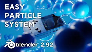 Easy Particle System in Blender 2.92