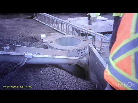 U-fill on pipe installation