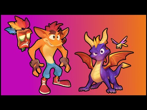 Crash Bandicoot 4: It's About Time and Spyro Reignited Trilogy Theme Mashup