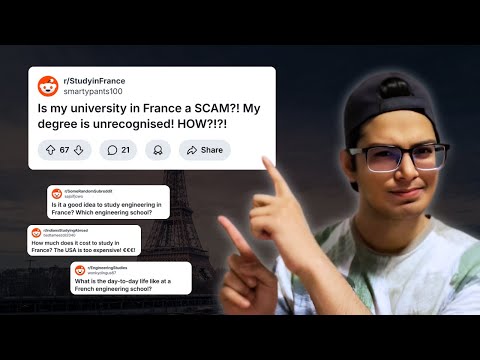 Engineering Student in France Answers Reddit Questions About Studying in France