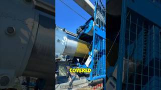 cable of a suspension bridge: #cable #steelwire #bridge #construction