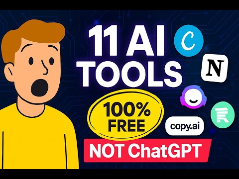 11 AI Tools That Are FREE and Stupidly Useful Not ChatGPT