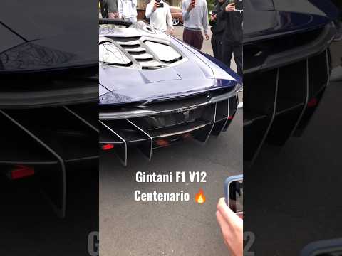 Gintani F1 exhaust on the CENTENRIO