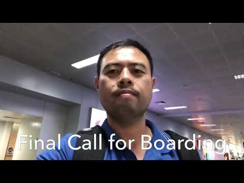 Last Call for Flight Passengers