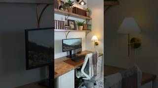 Light academia office #homeofficeideas #diy