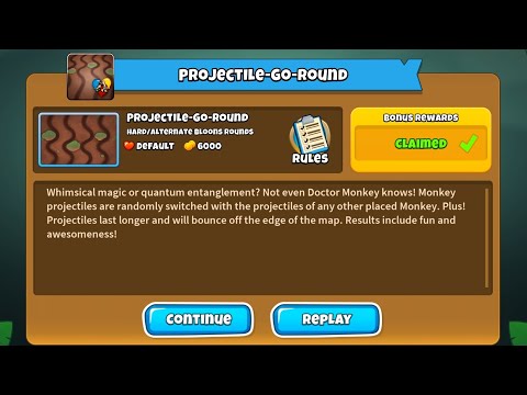 Projectile-Go-Round BTD6 Quest: