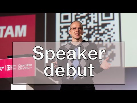 My first conference talk experience