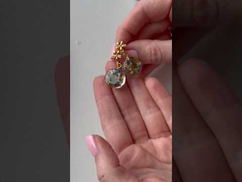 Beautiful Resin Studs | Handmade Jewelry
