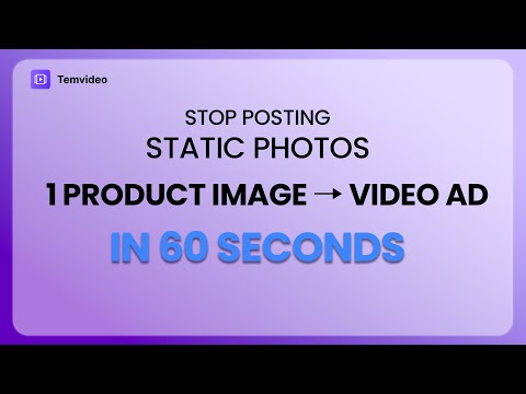 Stop Posting Static Photos! Turn One Image Into a Video With This AI Tool 🚀#aivideo #temvideo #ai