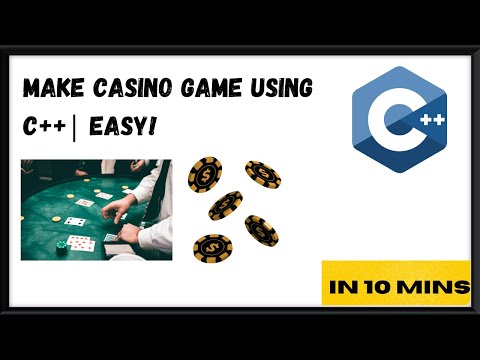 Make a Casino Game using c++ in 10 mins |Step By step explanation|(hindi)