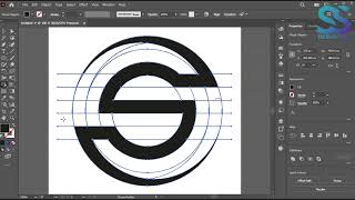 S logo design in illustrator  #graphicdesign#illustrator  #logo #servicedesign #logodesign#service