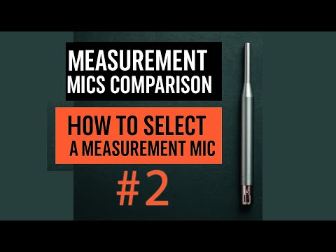 How to Select the Best Measurement Microphone-2
