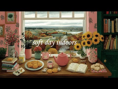 🎵 a soft day indoors 🍪 (jazz for peaceful reading & tea time)