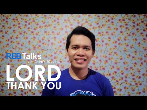 RebTalks: Lord, thank you.